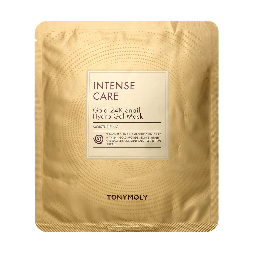 Гідрогелева маска для обличчя Tony Moly Intense Care Gold 24k Snail Hydro Gel Mask, 25 г